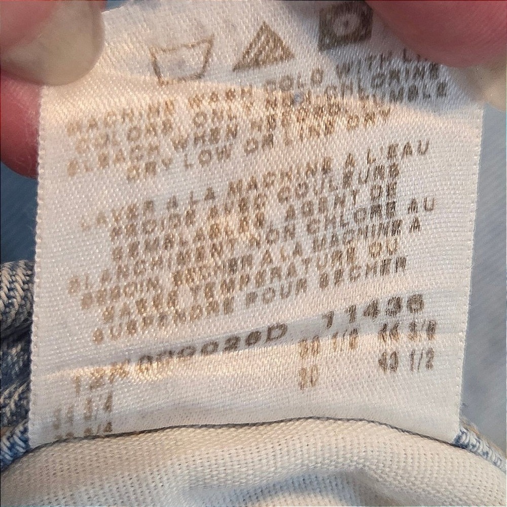 Vintage Cabela's Jeans 33x30 Light Wash Denim Relaxed Straight Leg Made In USA - Picture 5 of 10